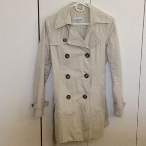 Esprit Size 4 Double Breasted Trench